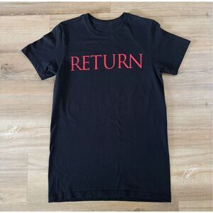 My Chemical Romance Return Black Shirt Size Small Emo Goth Official Merch Rock
